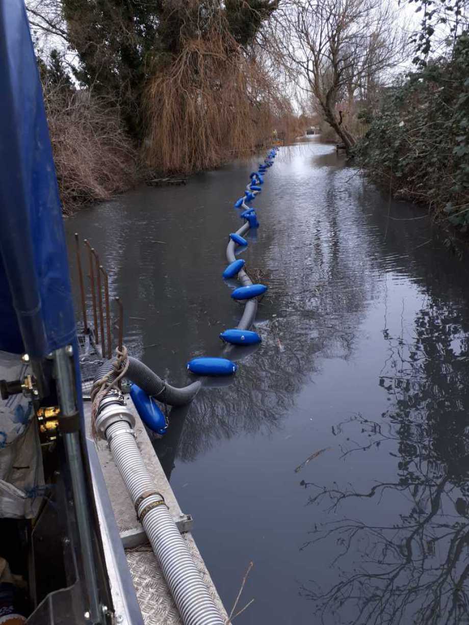 Schlamm Pumpen, Teich reinigen,  Kanal entschlammen,